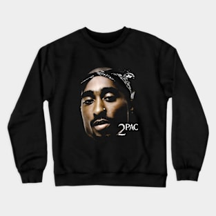 2Pac Big Face Crewneck Sweatshirt